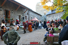 Mittelalterfest Burgruine Aggstein 2008 Minnesänger Wettstreit - Fotos www.Mittelalterfeste.com - Johannes